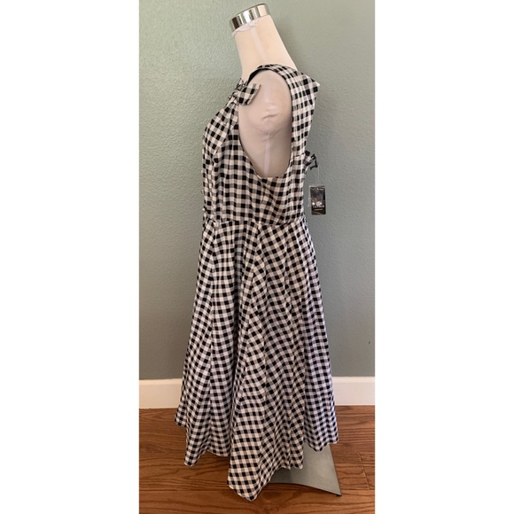 NWT Plaid Pin Up Dress Size 12 - Picture 3 of 4